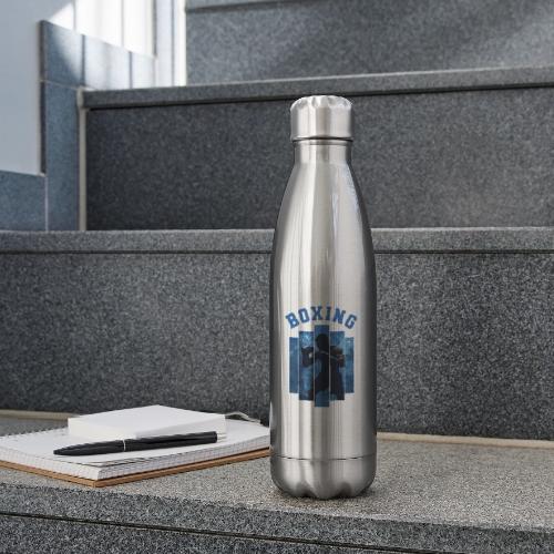Boxing Never Stops - 17 oz Insulated Stainless Steel Water Bottle
