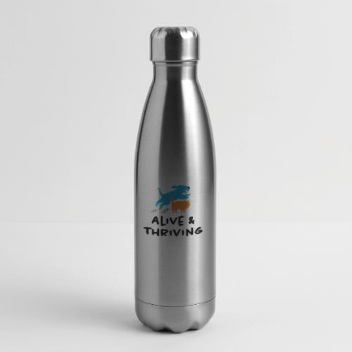 Alive Thriving Animal Behavior Program - 17 oz Insulated Stainless Steel Water Bottle