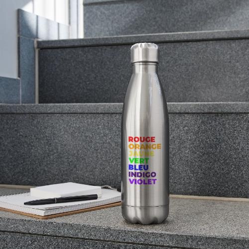 True Colors - 17 oz Insulated Stainless Steel Water Bottle