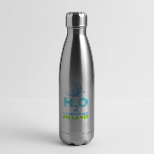 The molecule of life - 17 oz Insulated Stainless Steel Water Bottle
