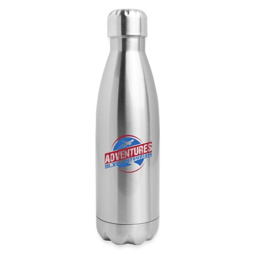 Adventures In Voluntourism - 17 oz Insulated Stainless Steel Water Bottle