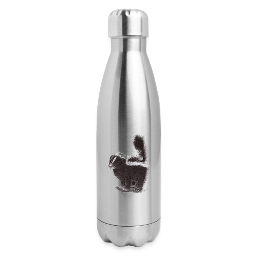 Cool cute funny Skunk - 17 oz Insulated Stainless Steel Water Bottle