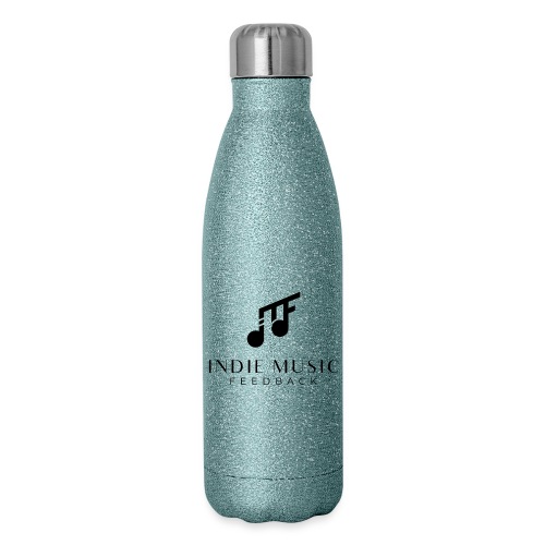 IMF Official Logo in Black - 17 oz Insulated Stainless Steel Water Bottle