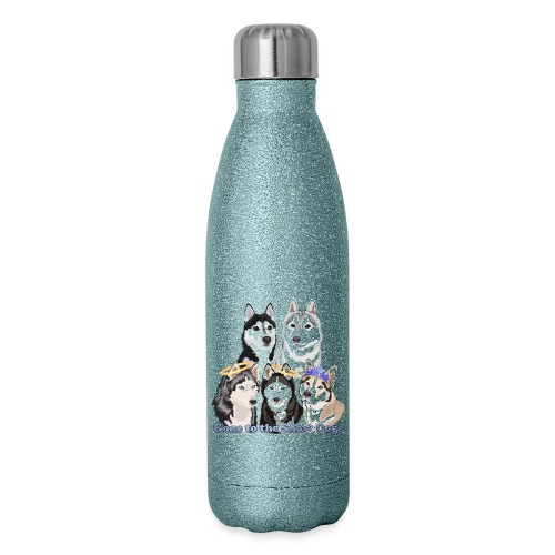 Our Siberian Huskies The Pack - Insulated Stainless Steel Water Bottle