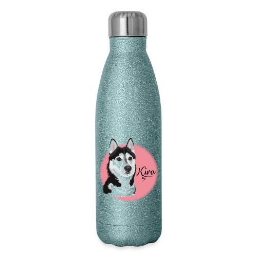 Kira the Husky from Gone to the Snow Dogs - Insulated Stainless Steel Water Bottle