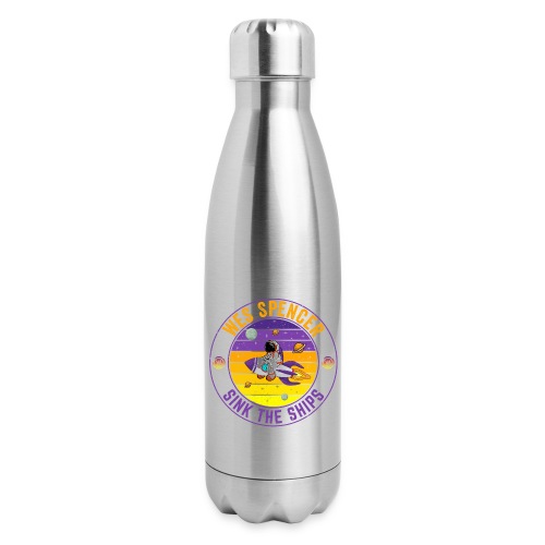 Sink the Ships | Wes Spencer Crypto - Insulated Stainless Steel Water Bottle