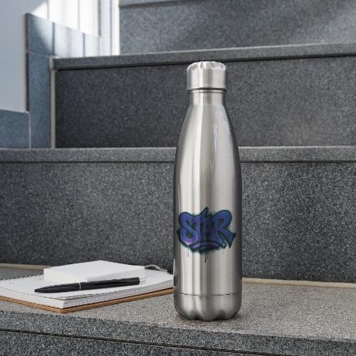 Cosmic STAR Graffiti Tag Tee - 17 oz Insulated Stainless Steel Water Bottle