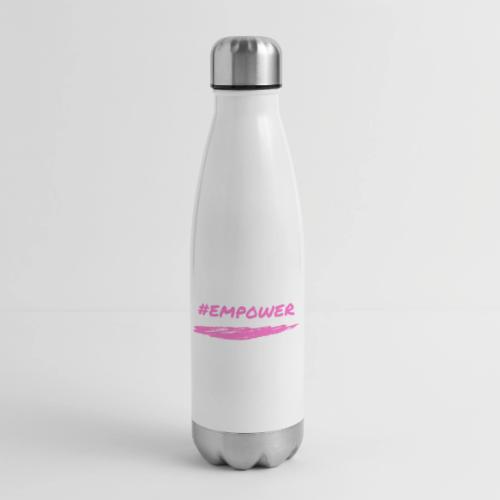 Pink Power - 17 oz Insulated Stainless Steel Water Bottle