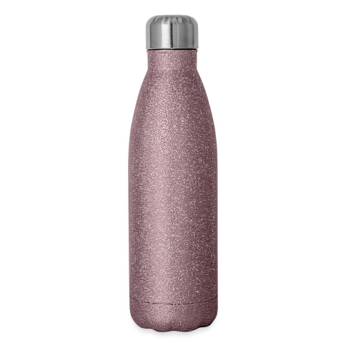I Can't My Kid Has Football logo - 17 oz Insulated Stainless Steel Water Bottle