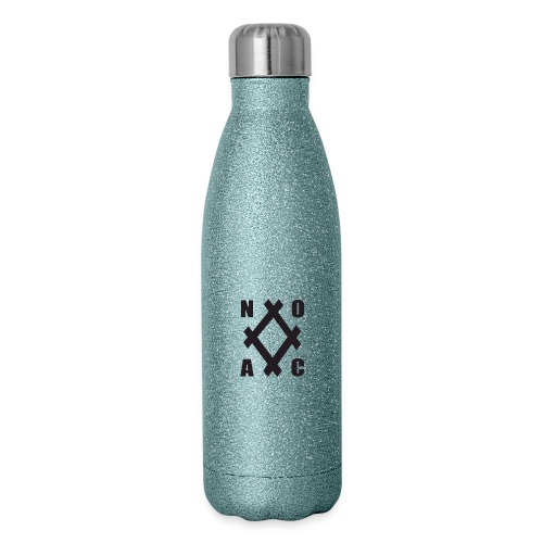 noac b diamond transparent - Insulated Stainless Steel Water Bottle