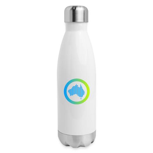 Gradient Symbol Only - 17 oz Insulated Stainless Steel Water Bottle