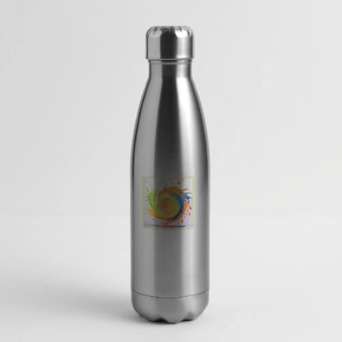 Citrus Splash of Color Design - 17 oz Insulated Stainless Steel Water Bottle