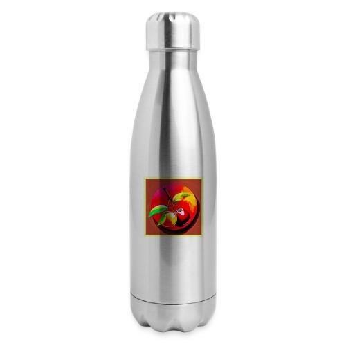 Vibrant Cherry Duo - 17 oz Insulated Stainless Steel Water Bottle