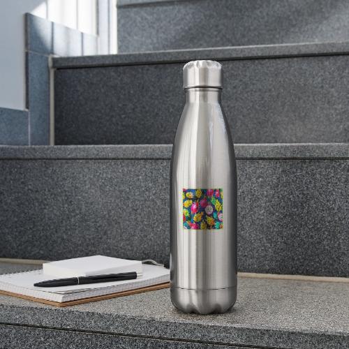 Dragon Fruit Pattern Art - 17 oz Insulated Stainless Steel Water Bottle