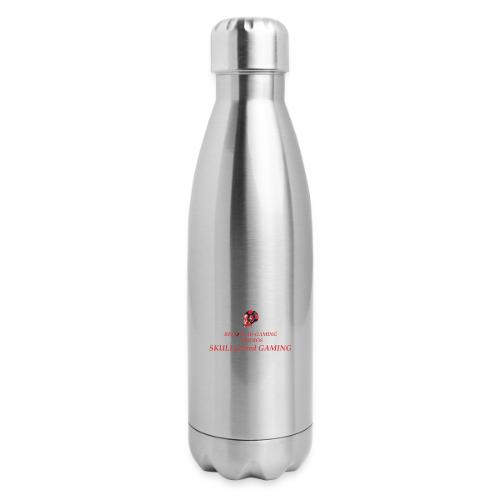 REDHEADGAMING SKULLPTURED GAMING - 17 oz Insulated Stainless Steel Water Bottle