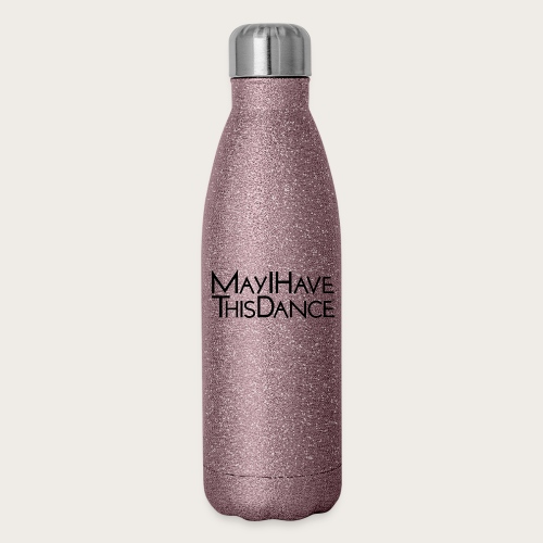 MAYI shirt logo black - Insulated Stainless Steel Water Bottle