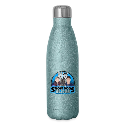 Snow Dogs Vlogs Family Logo - Insulated Stainless Steel Water Bottle