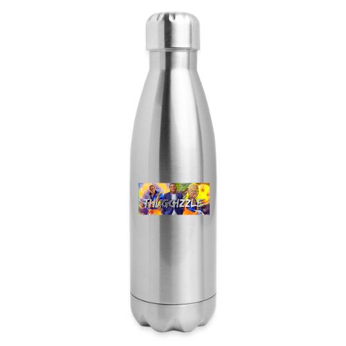Thuggizzle T-Shirt - 17 oz Insulated Stainless Steel Water Bottle