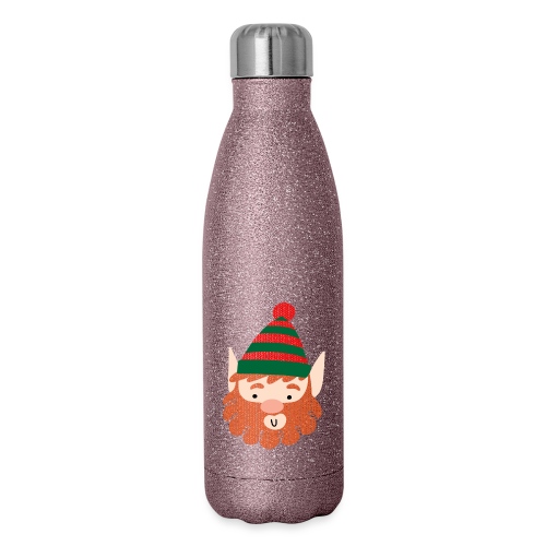 Cool Santas Elf - 17 oz Insulated Stainless Steel Water Bottle