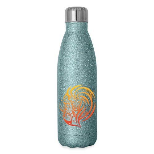 Zodiac Leo Lion Fire Star Sign - Insulated Stainless Steel Water Bottle