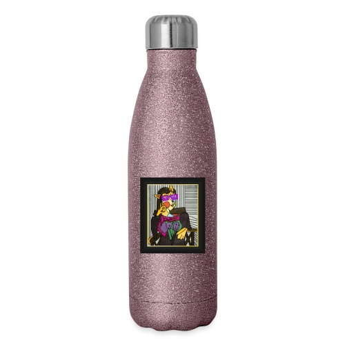 Either Be a Work of Art or Wear a Work of Art - Insulated Stainless Steel Water Bottle