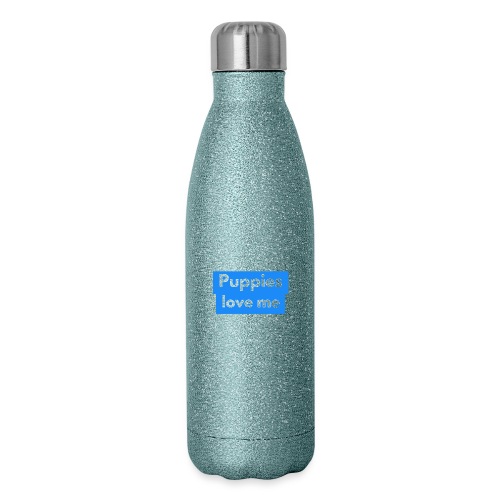 Puppies love me - Insulated Stainless Steel Water Bottle