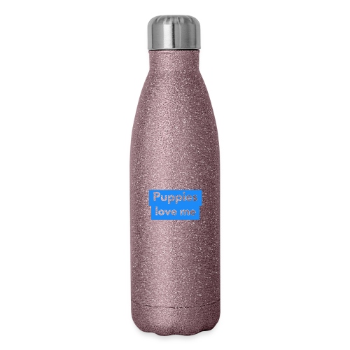 Puppies love me - Insulated Stainless Steel Water Bottle