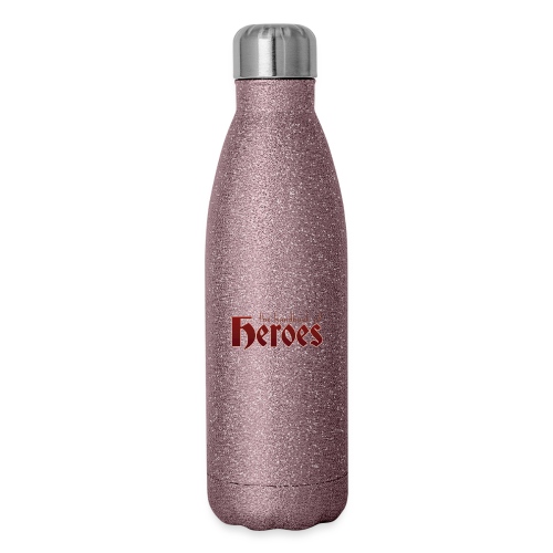 Official Handbook of Heroes Logo - 17 oz Insulated Stainless Steel Water Bottle