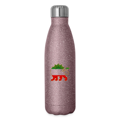 Lion and Sun Flag - Insulated Stainless Steel Water Bottle