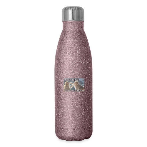 funny animal memes shirt - Insulated Stainless Steel Water Bottle