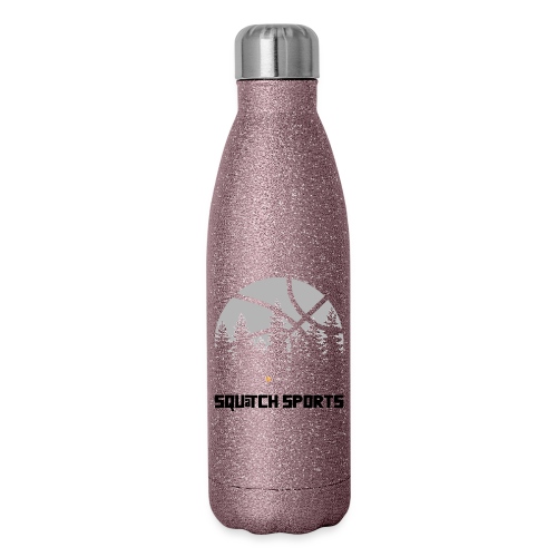 Squatch Scene White - Insulated Stainless Steel Water Bottle