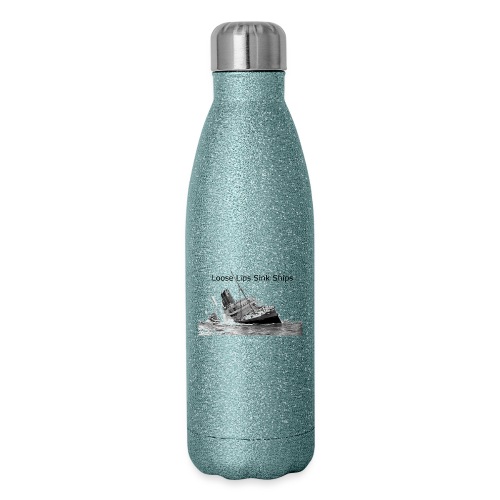 Enron Scandal Joke - Insulated Stainless Steel Water Bottle