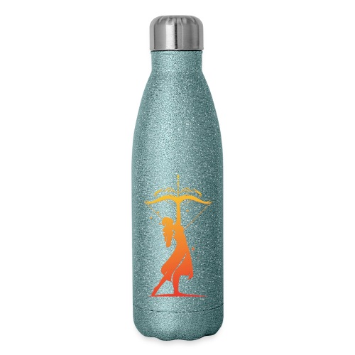 Sagittarius Archer Zodiac Fire Sign - Insulated Stainless Steel Water Bottle
