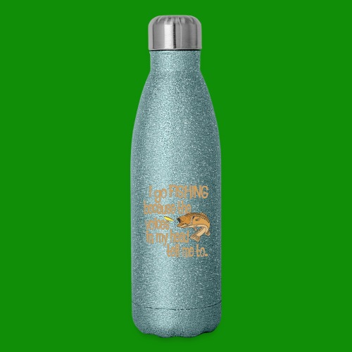 Fishing Voices - Insulated Stainless Steel Water Bottle