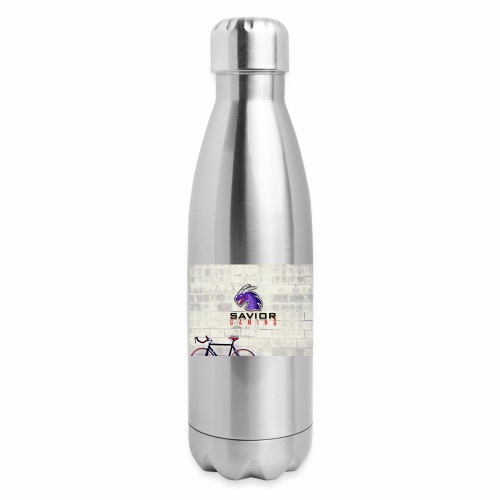 Savior Gaming Logo - 17 oz Insulated Stainless Steel Water Bottle