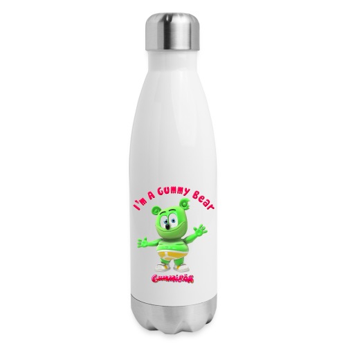 I'm A Gummy Bear - 17 oz Insulated Stainless Steel Water Bottle