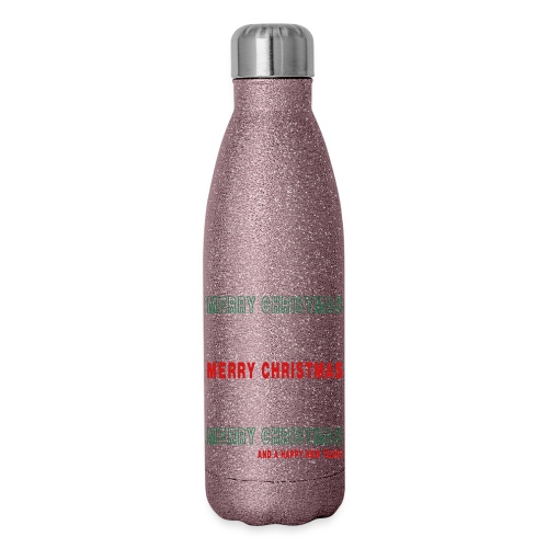 Merry Christmas Thank You - Insulated Stainless Steel Water Bottle