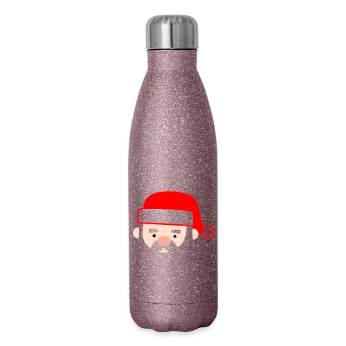 Santa Claus Texture - Insulated Stainless Steel Water Bottle