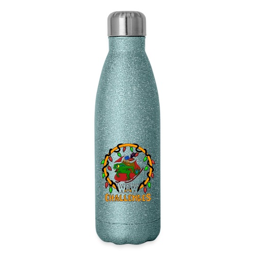 WoW Challenges Holiday Murloc WHITE - Insulated Stainless Steel Water Bottle