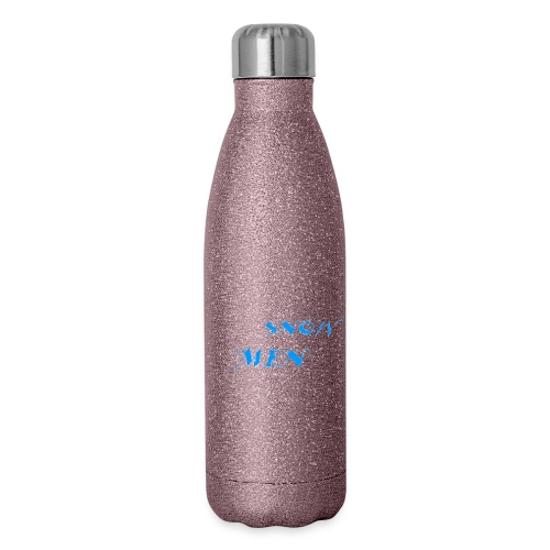 Snow & Men - The More Inches the Better - 17 oz Insulated Stainless Steel Water Bottle