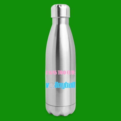 Too Cute For Cheerleading Volleyball - Insulated Stainless Steel Water Bottle
