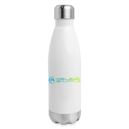 Melbshuffle Gradient Logo - Insulated Stainless Steel Water Bottle