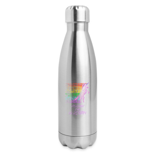 Follow The Unicorn - Insulated Stainless Steel Water Bottle