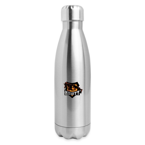 Myisty logo - 17 oz Insulated Stainless Steel Water Bottle