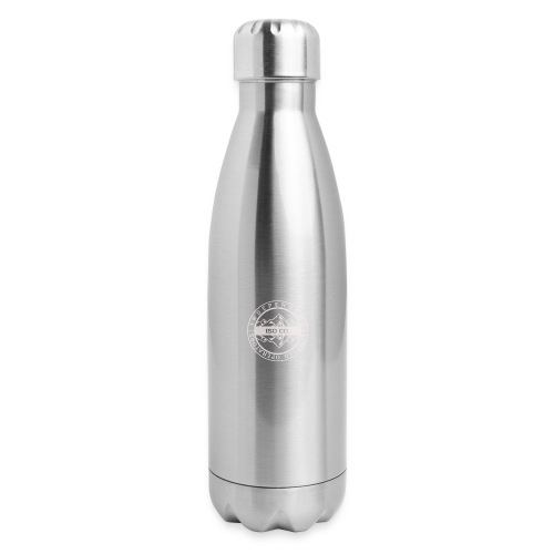 ISO Co. White Classic Emblem - 17 oz Insulated Stainless Steel Water Bottle