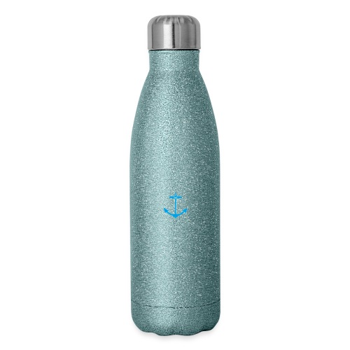M B Logo White Stars Branded - Insulated Stainless Steel Water Bottle