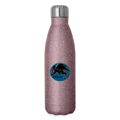 Esfinges Logo - 17 oz Insulated Stainless Steel Water Bottle