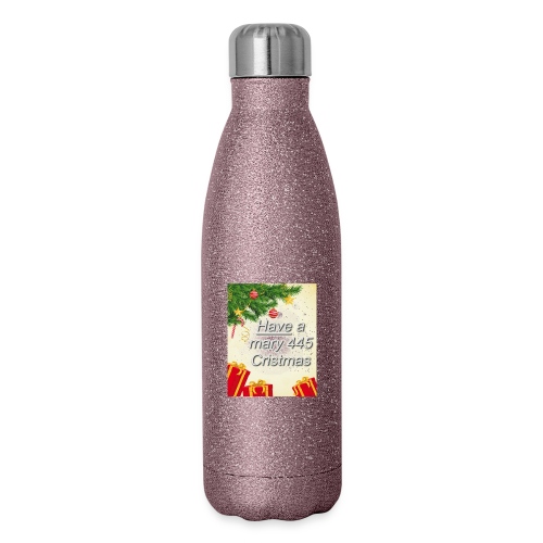 Have a Mary 445 Christmas - 17 oz Insulated Stainless Steel Water Bottle