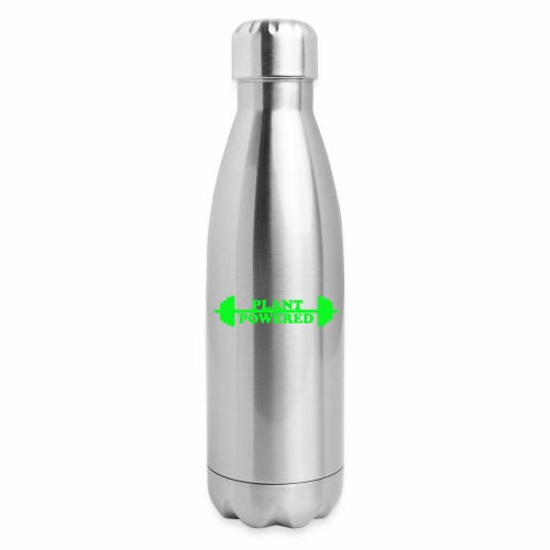 PLANT POWERED - 17 oz Insulated Stainless Steel Water Bottle