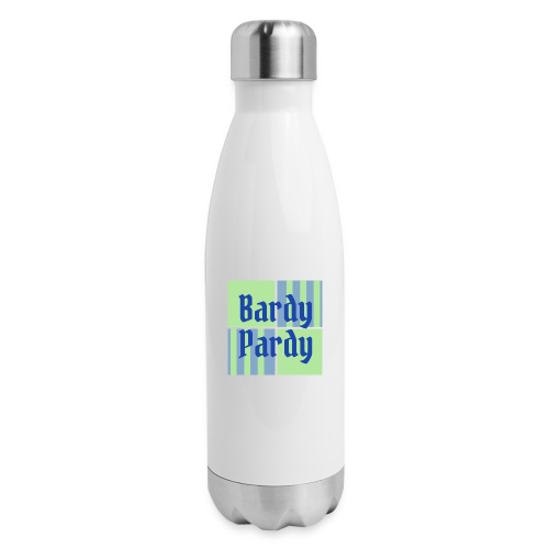Bardy Pardy Standard Logo - Insulated Stainless Steel Water Bottle